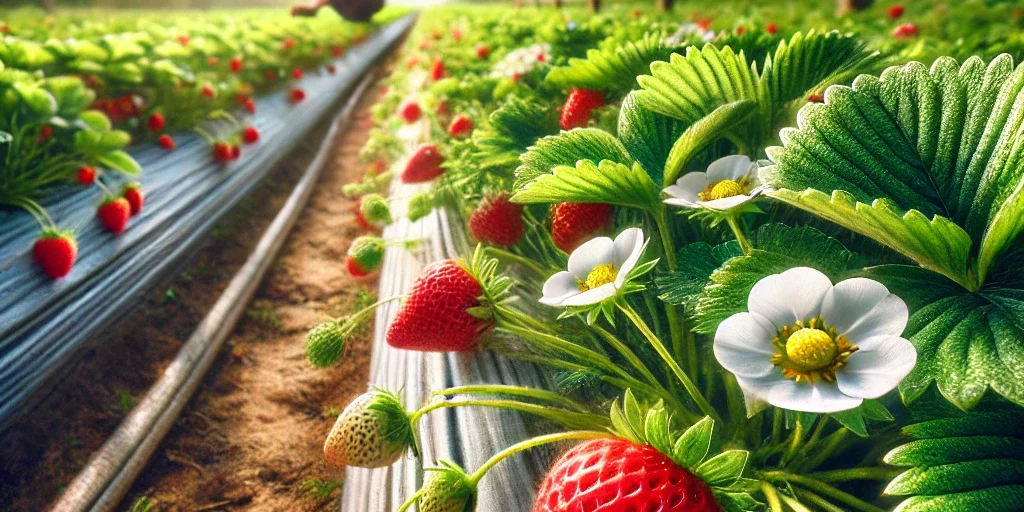 Pěstování aardbei ostry