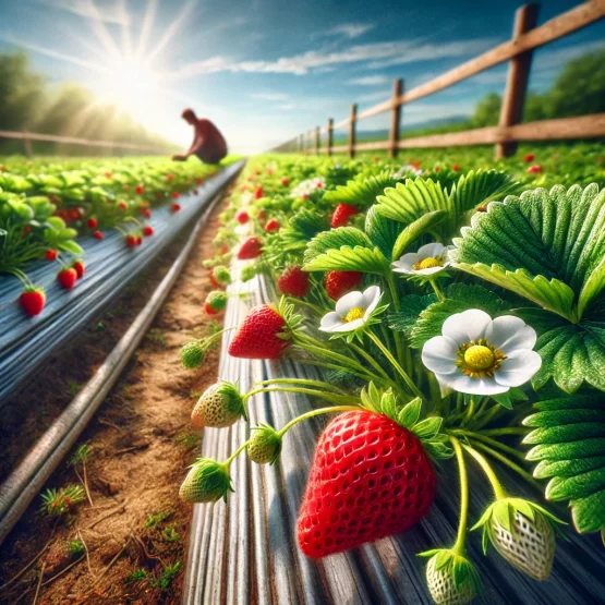 Pěstování aardbei ostry